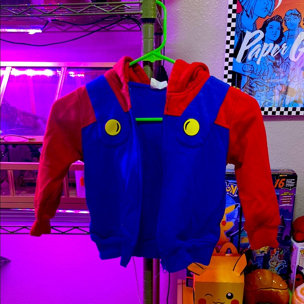 Mario Kid’s Hoodie Nintendo 🍄🌟